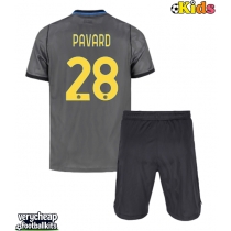 Inter Milan Benjamin Pavard #28 Replica Third Minikit 2026-27 Short Sleeve (+ pants)